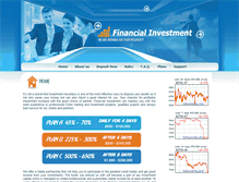 Tablet Screenshot of financialinvestment.biz